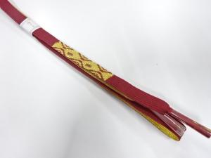 未使用品　正絹　高麗　手組帯締め